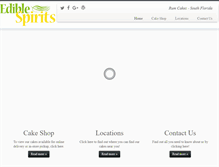 Tablet Screenshot of ediblespirits.com
